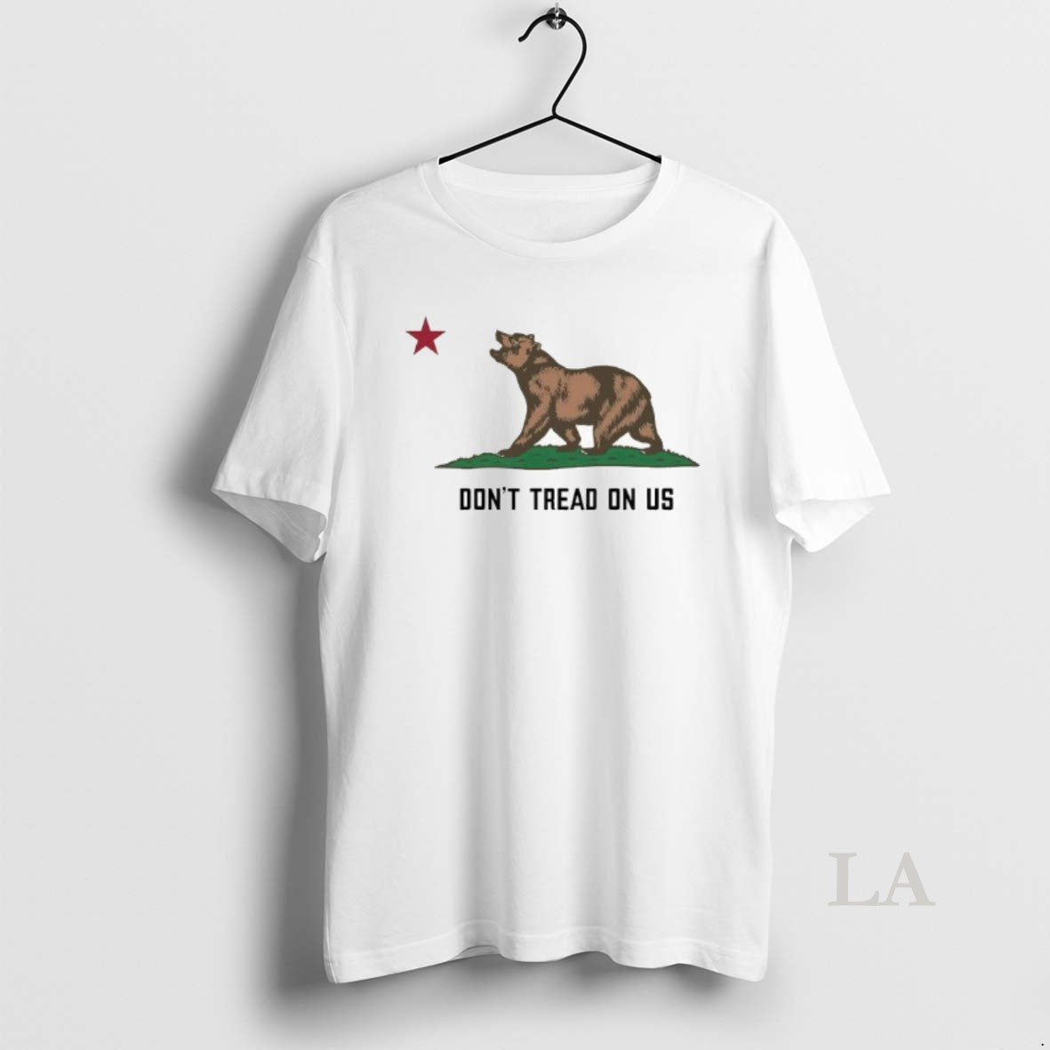 Original California Bear Flag Parody Dont Tread On Us Bumper T-Shirts, Hoodie, Sweatshirt | InkNestWear.com