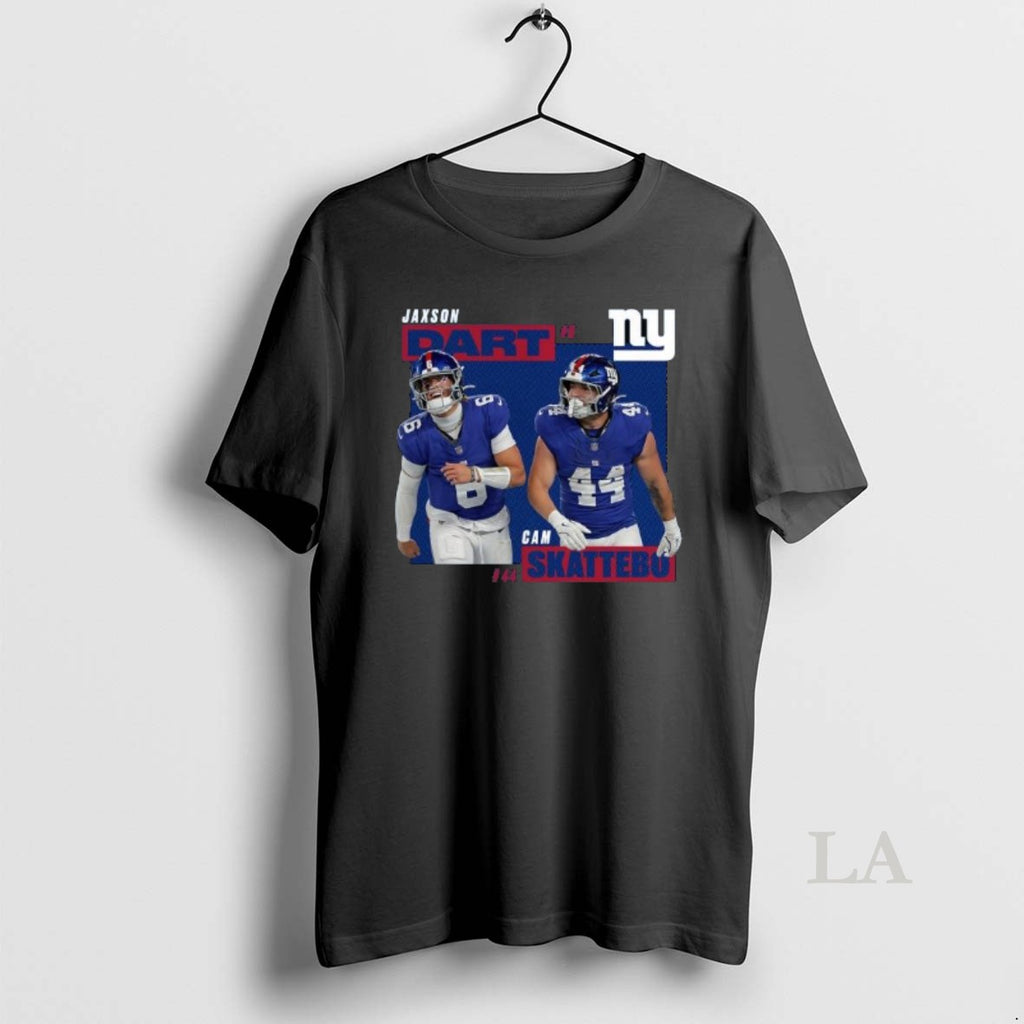 Original Cam Skattebo Jaxson Dart New York Giants Big Tall Long Sleve T-Shirts, Hoodie, Sweatshirt | InkNestWear.com