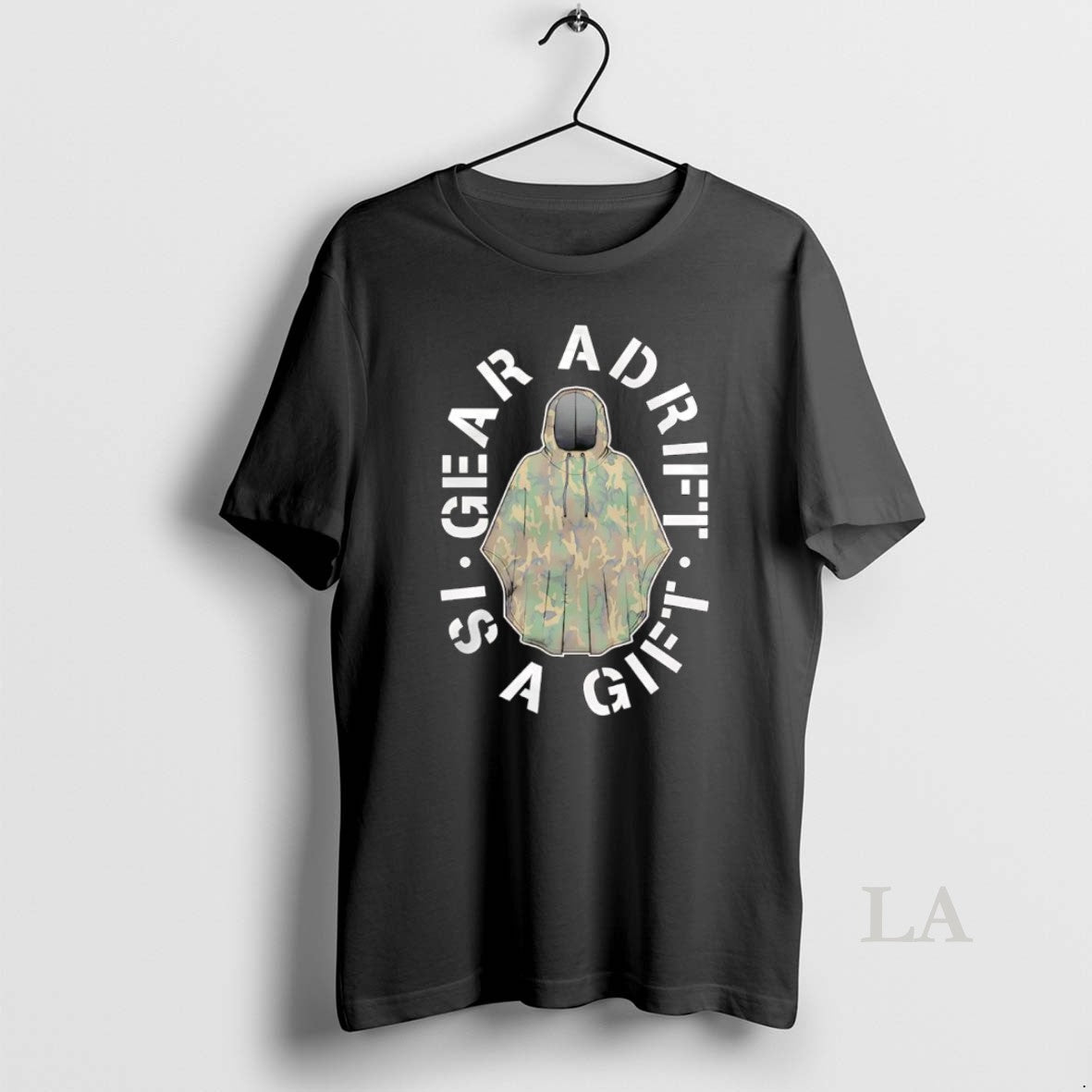 Original Camo Raincoat Gear Adrift Is A Gift T-Shirts, Hoodie, Sweatshirt | InkNestWear.com