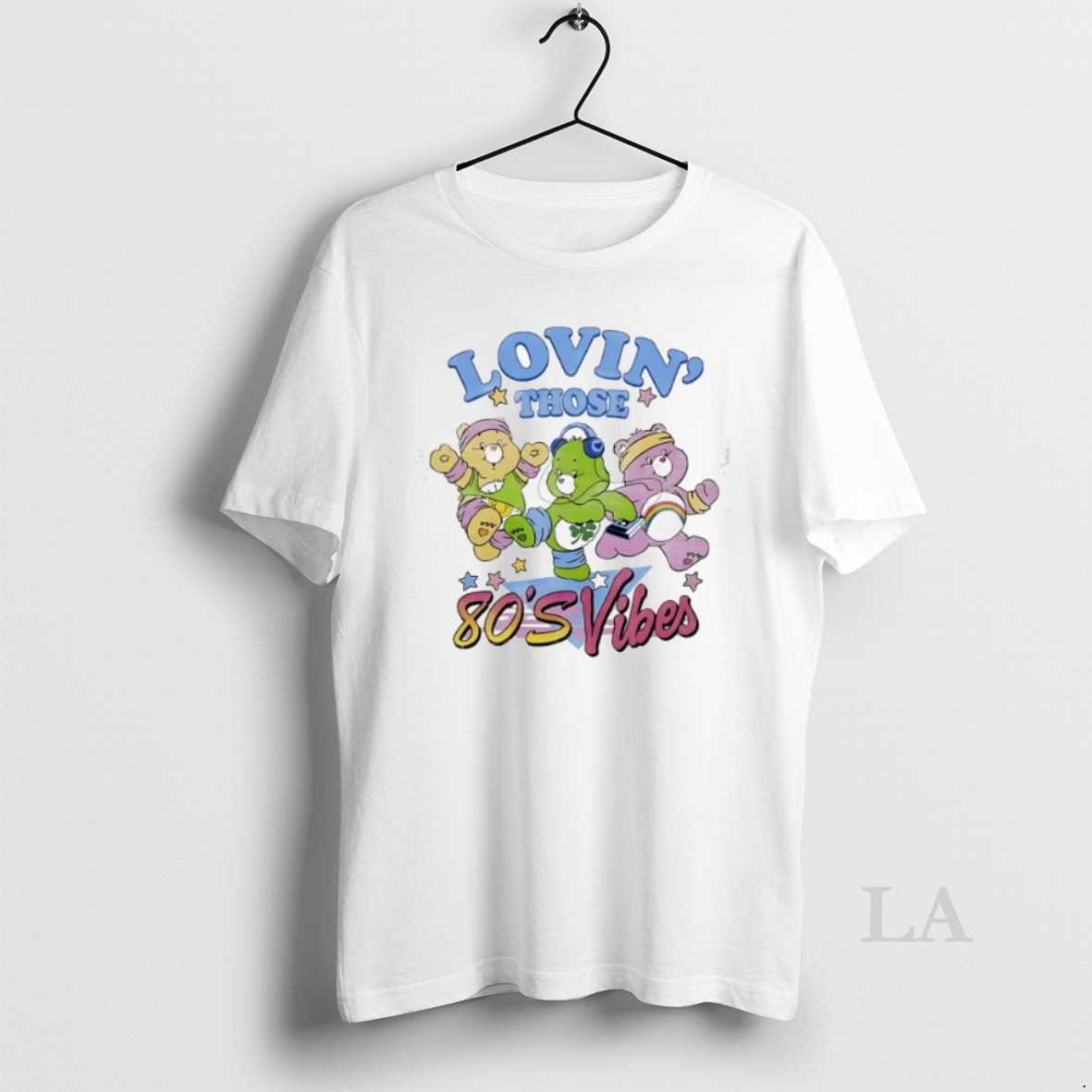 Original Care Bears Lovin Those 80s Vibes Cute T-Shirts, Hoodie, Sweatshirt | InkNestWear.com