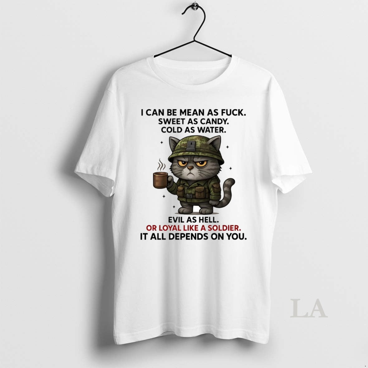 Original Cat I Can Be Mean As Fuck Sweet As Candy T-Shirts, Hoodie, Sweatshirt | InkNestWear.com