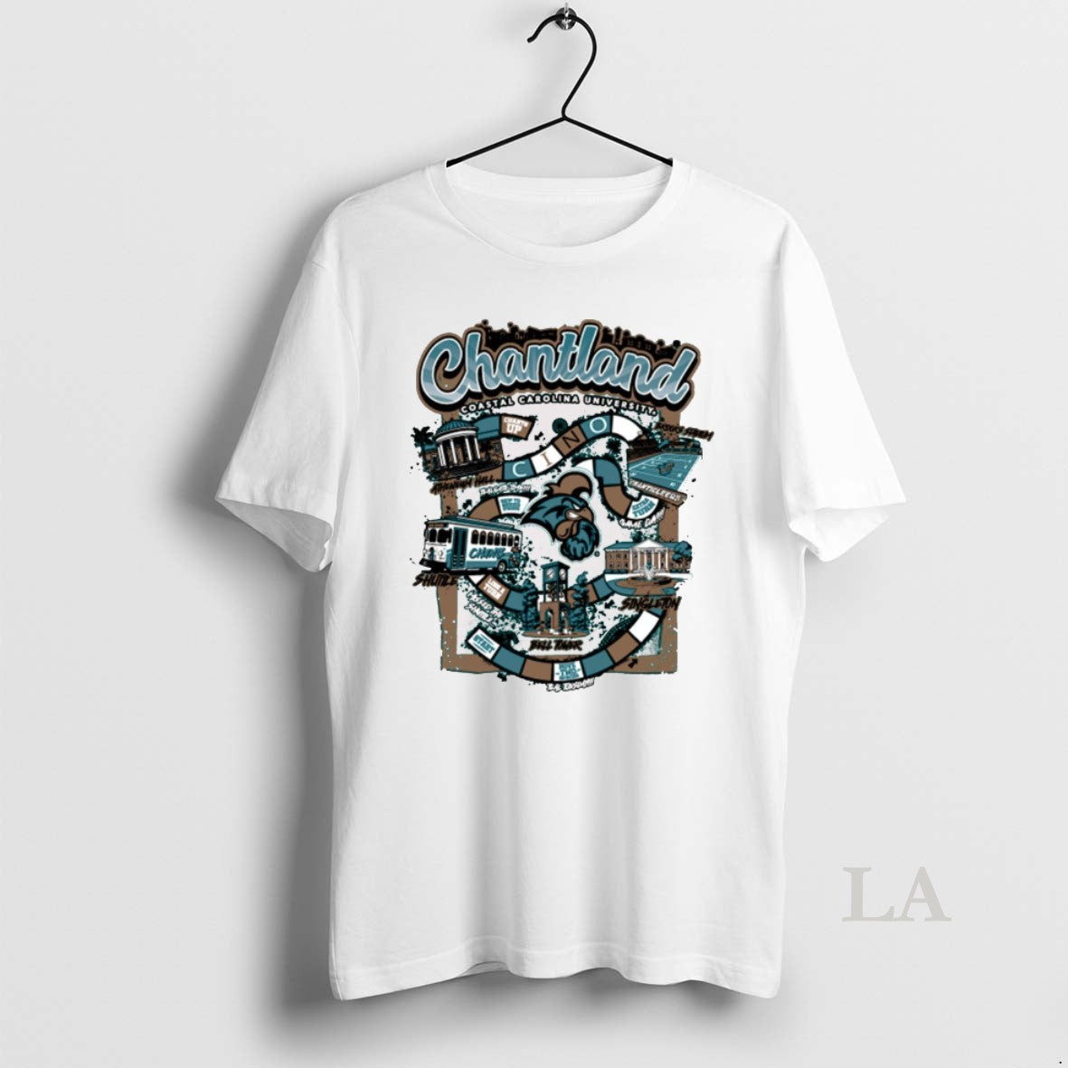 Original Chantland Coastal Carolina University Homecoming 2025 Chanticleer Mascot T-Shirts, Hoodie, Sweatshirt
