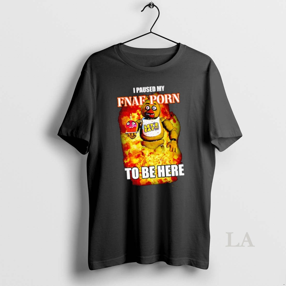 Original Chica Five Nights At Freddys I Paused My Fnaf Porn To Be Here T-Shirts, Hoodie, Sweatshirt | InkNestWear.com