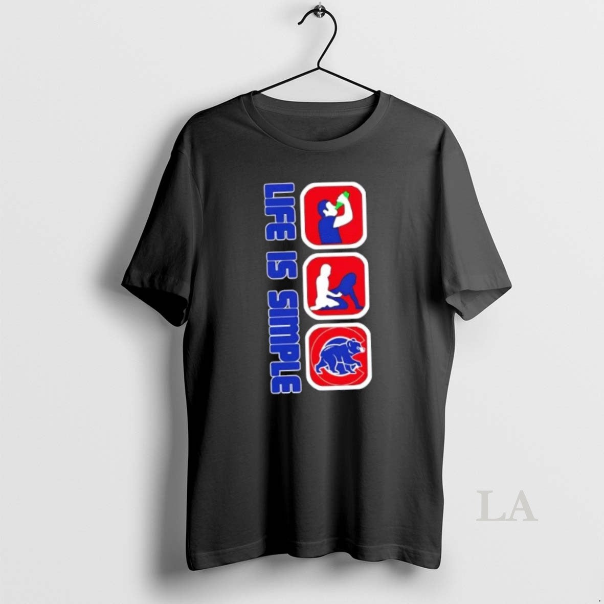 Original Chicago Cubs Baseball Life Is Simple T-Shirts, Hoodie, Sweatshirt | InkNestWear.com