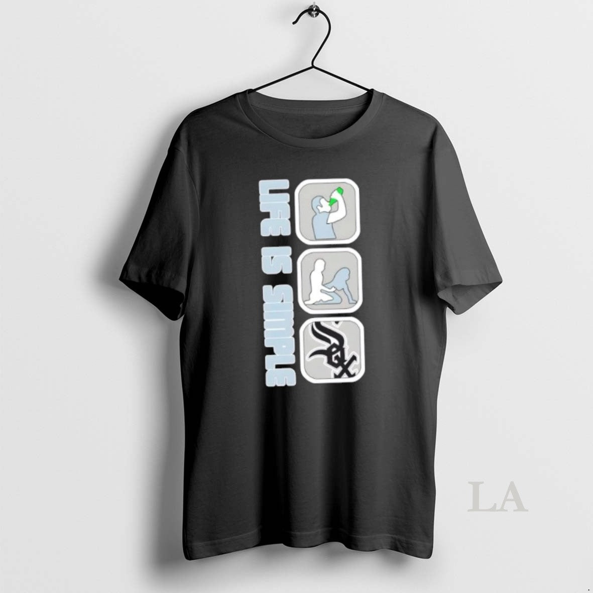 Original Chicago White Sox Baseball Life Is Simple T-Shirts, Hoodie, Sweatshirt | InkNestWear.com