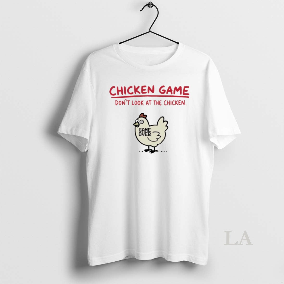 Original Chicken Game Dont Look At The Chicken Game Over T-Shirts, Hoodie, Sweatshirt | InkNestWear.com