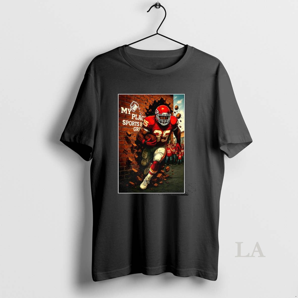 Original Christian Okoye Kansas City Chiefs Football My Place Sports Bar And Grill T-Shirts, Hoodie, Sweatshirt
