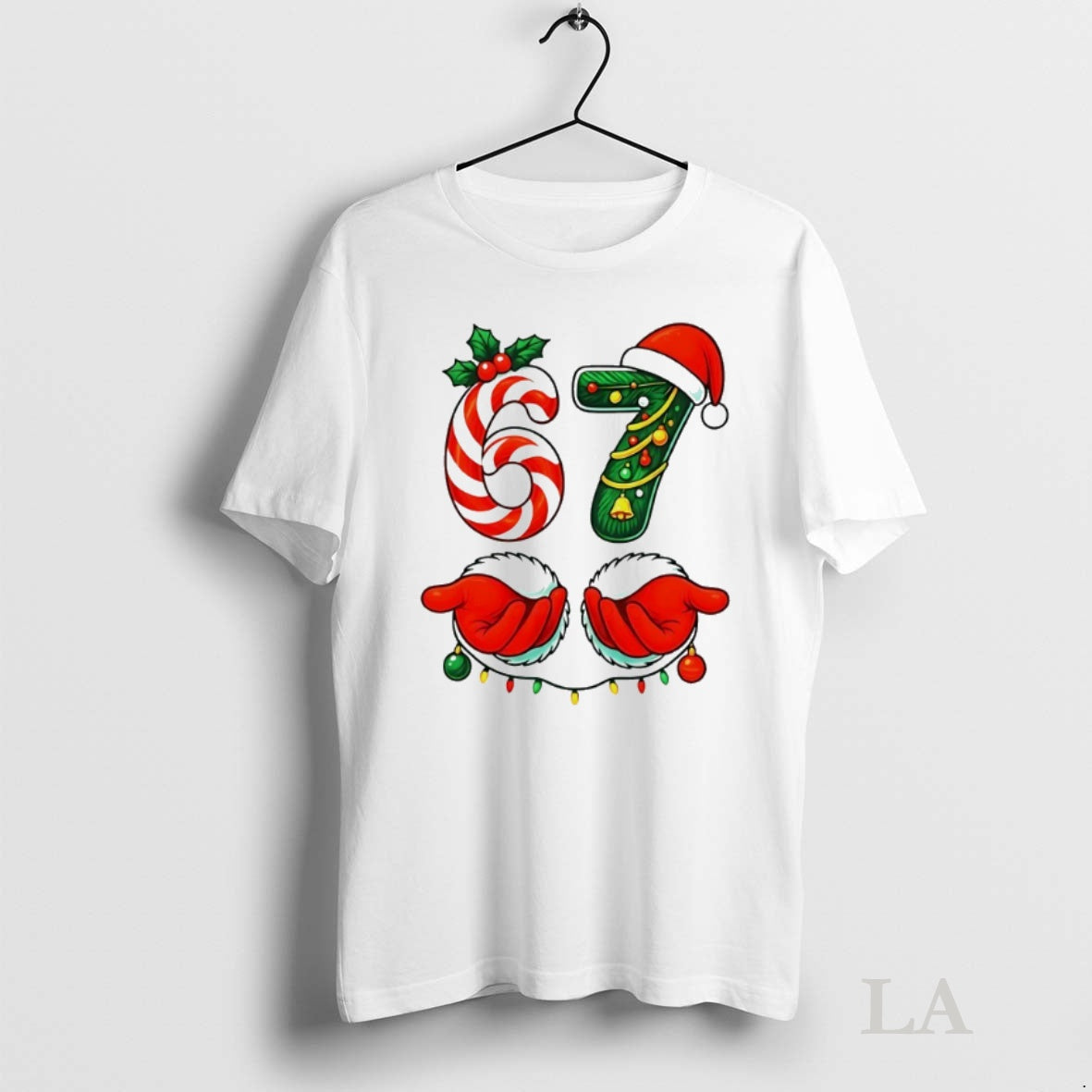 Original Christmas 6 7 Meme Festive Gen Alpha Slang T-Shirts, Hoodie, Sweatshirt | InkNestWear.com