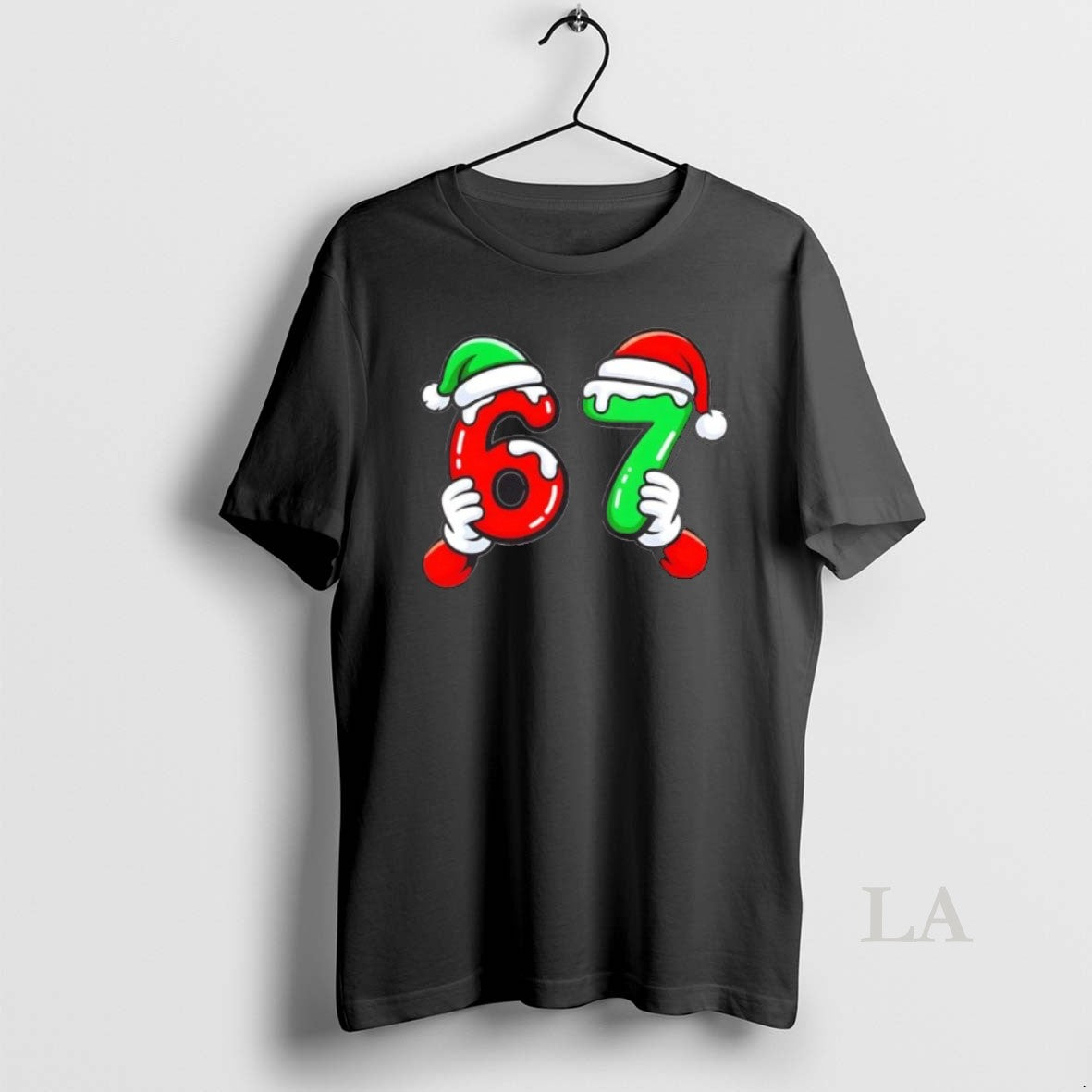 Original Christmas 67 Santa Hands 6 7 Meme T-Shirts, Hoodie, Sweatshirt | InkNestWear.com