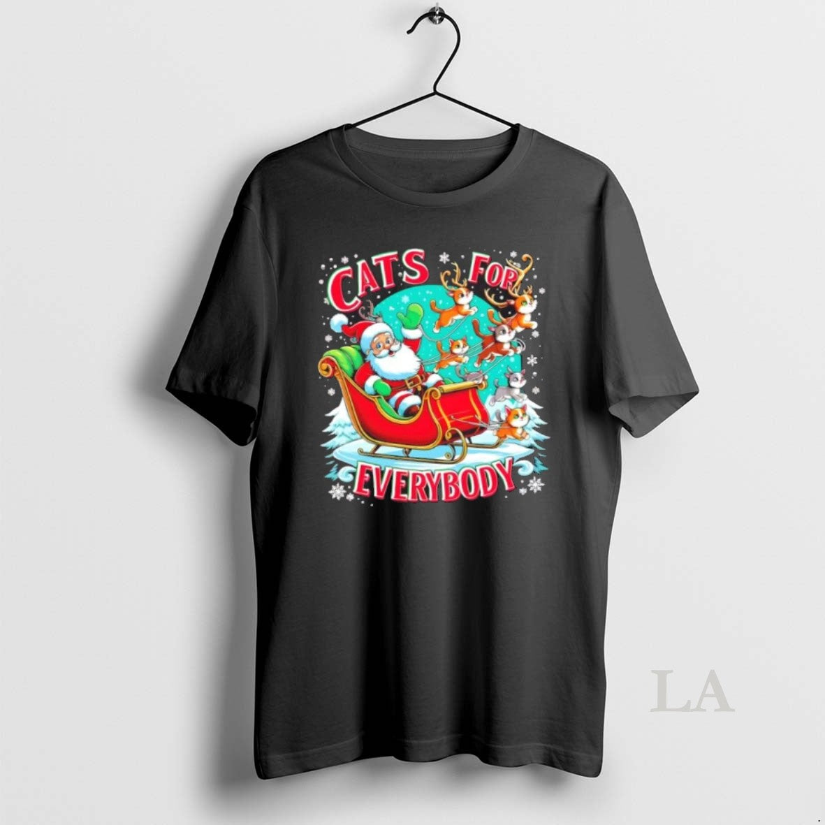 Original Christmas Cats For Everybody Funny Santa T-Shirts, Hoodie, Sweatshirt | InkNestWear.com