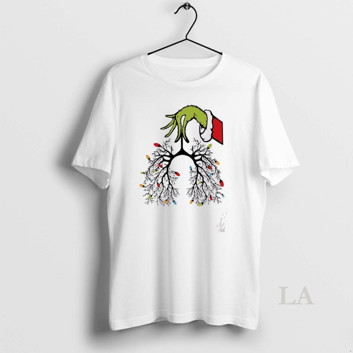 Original Christmas Nurse Lung Christmas Lights 2025 T-Shirts, Hoodie, Sweatshirt | InkNestWear.com