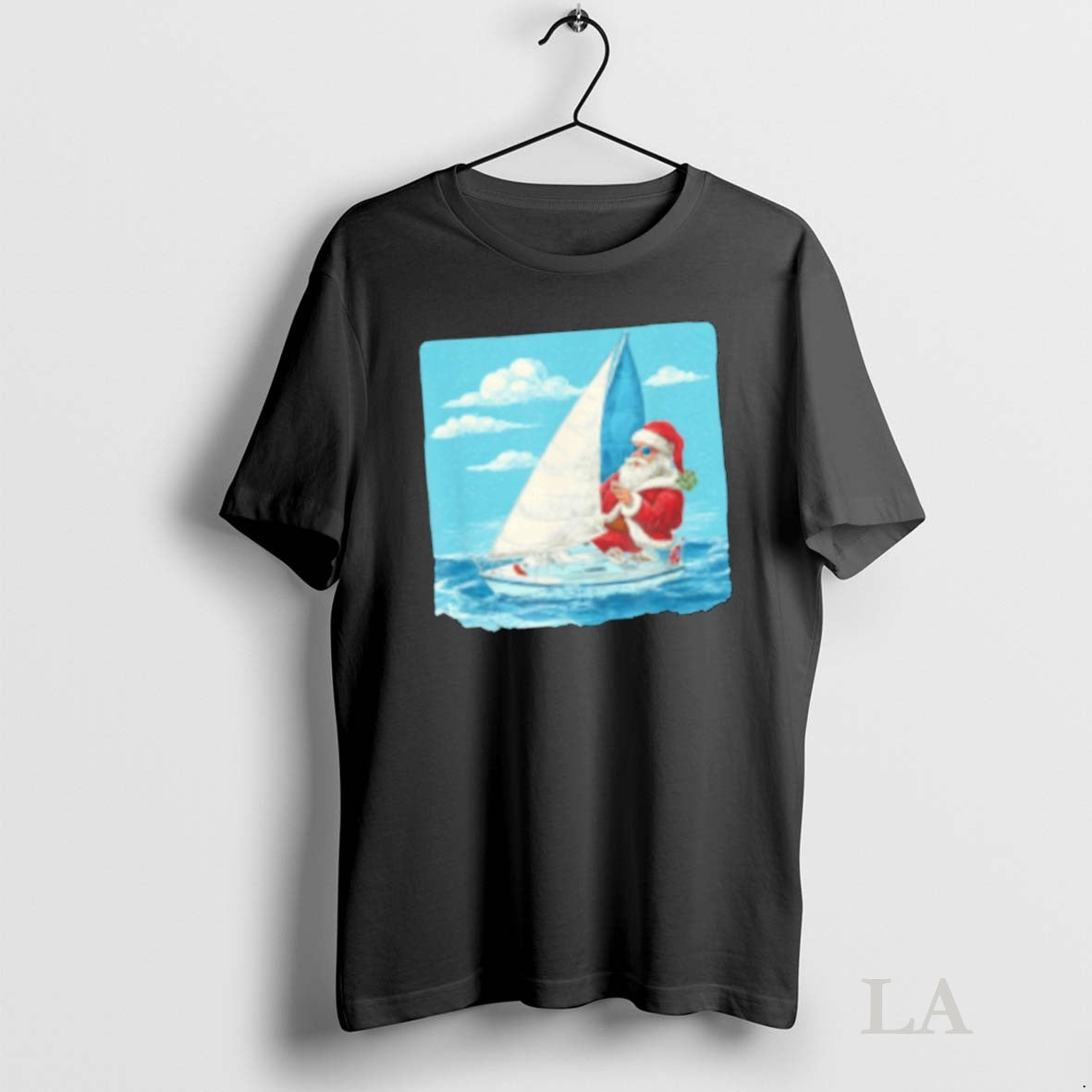 Original Christmas Sailing Santa Sailboat Costume For Sailor T-Shirts, Hoodie, Sweatshirt | InkNestWear.com
