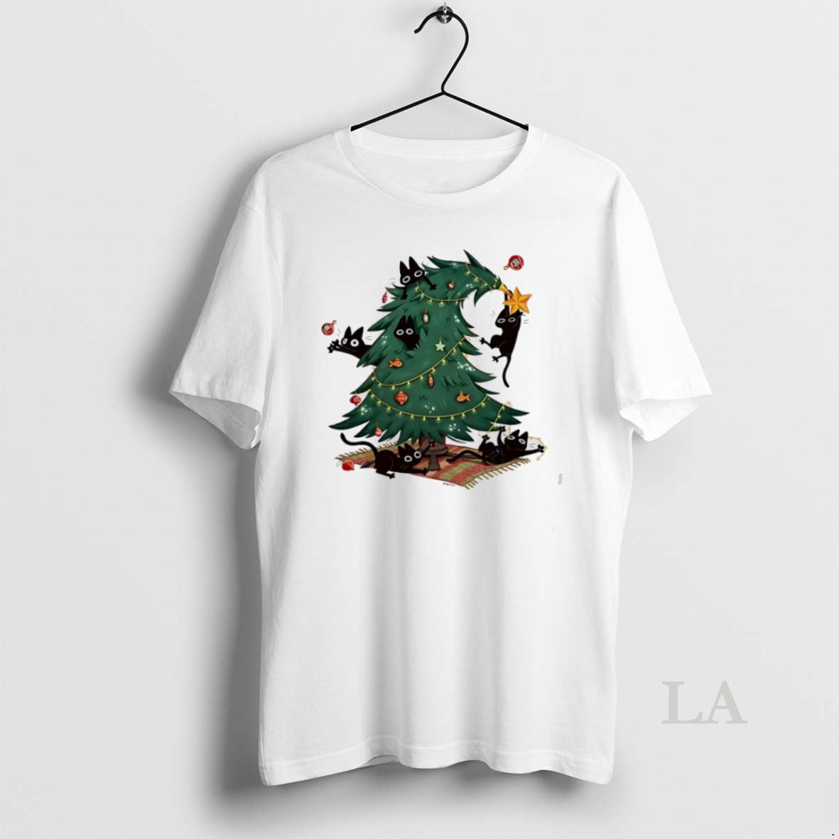 Original Christmas Tree And Cats Cute 2025 T-Shirts, Hoodie, Sweatshirt | InkNestWear.com