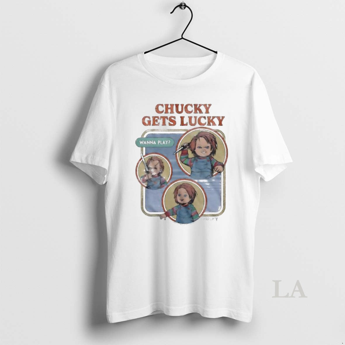 Original Chucky Gets Lucky Childs Play T-Shirts, Hoodie, Sweatshirt | InkNestWear.com