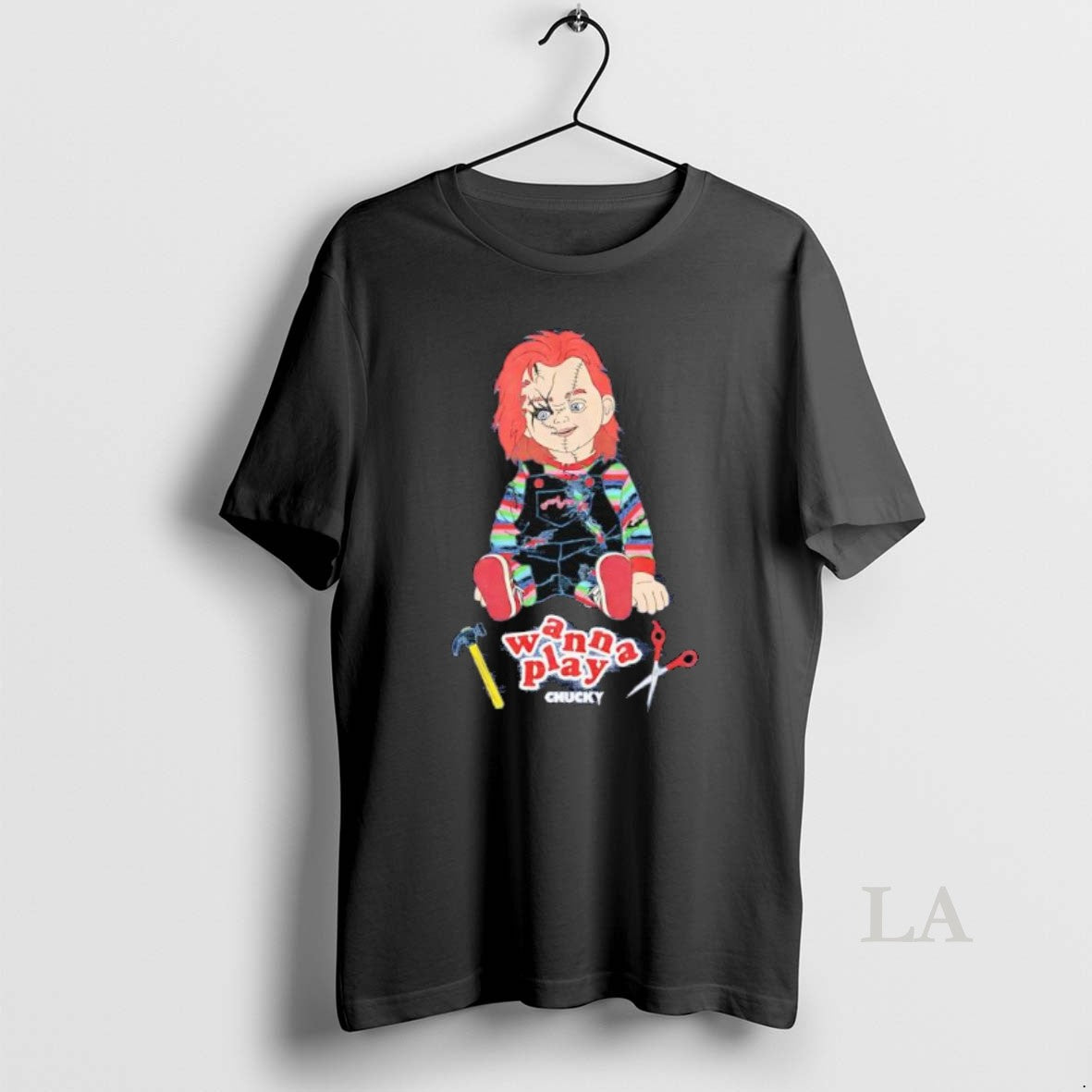 Original Chucky Wanna Play Childs Play T-Shirts, Hoodie, Sweatshirt | InkNestWear.com