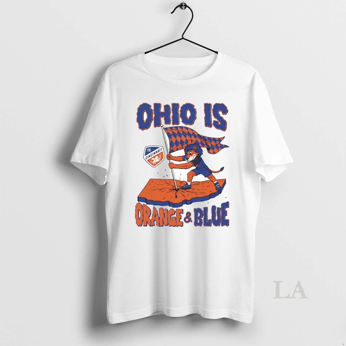 Original Cincinnati Fc Ohio Is Orange And Blue T-Shirts, Hoodie, Sweatshirt | InkNestWear.com