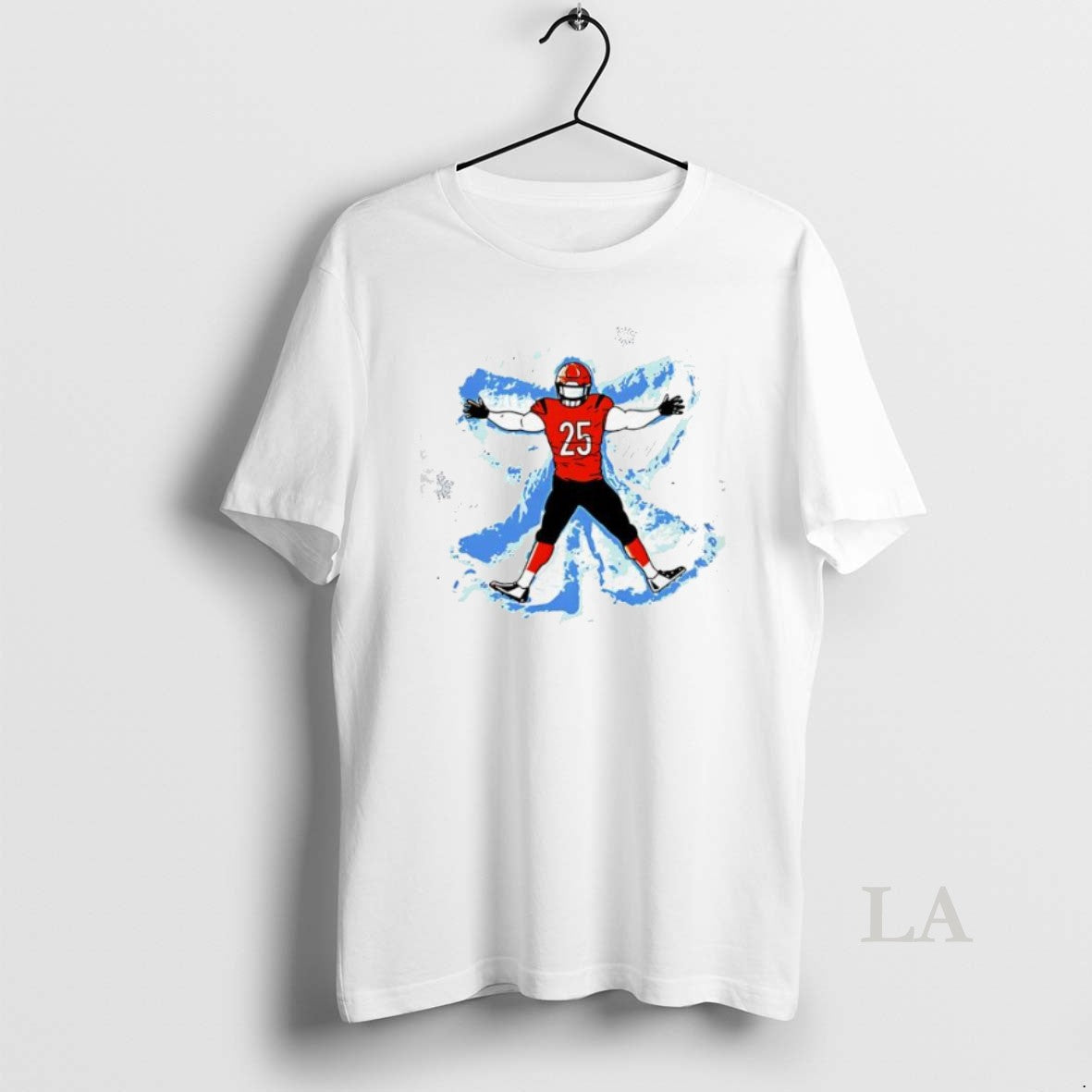 Original Cincinnati Football Snow Angel Number 25 T-Shirts, Hoodie, Sweatshirt | InkNestWear.com