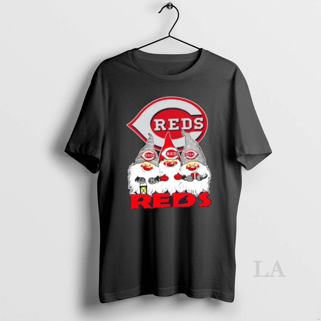 Original Cincinnati Reds X Gnomes Xmas Christmas T-Shirts, Hoodie, Sweatshirt | InkNestWear.com