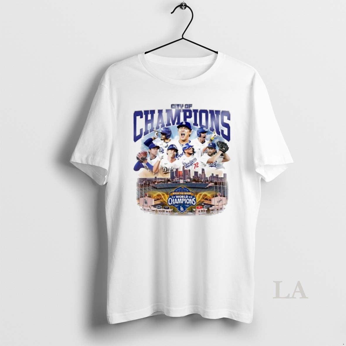 Original City Of World Champions The Los Angeles Dodgers T-Shirts, Hoodie, Sweatshirt | InkNestWear.com