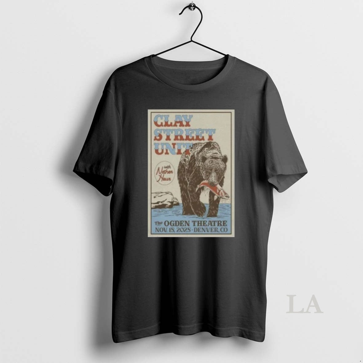Original Clay Street Unit Nov 15 2025 The Ogden Theatre In Denver Co T-Shirts, Hoodie, Sweatshirt | InkNestWear.com