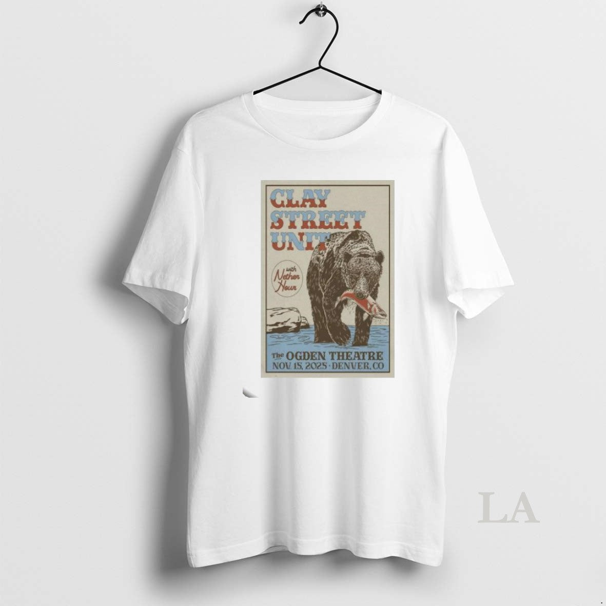Original Clay Street Unit The Ogden Theatre In Denver Co Nov 15 2025 T-Shirts, Hoodie, Sweatshirt | InkNestWear.com