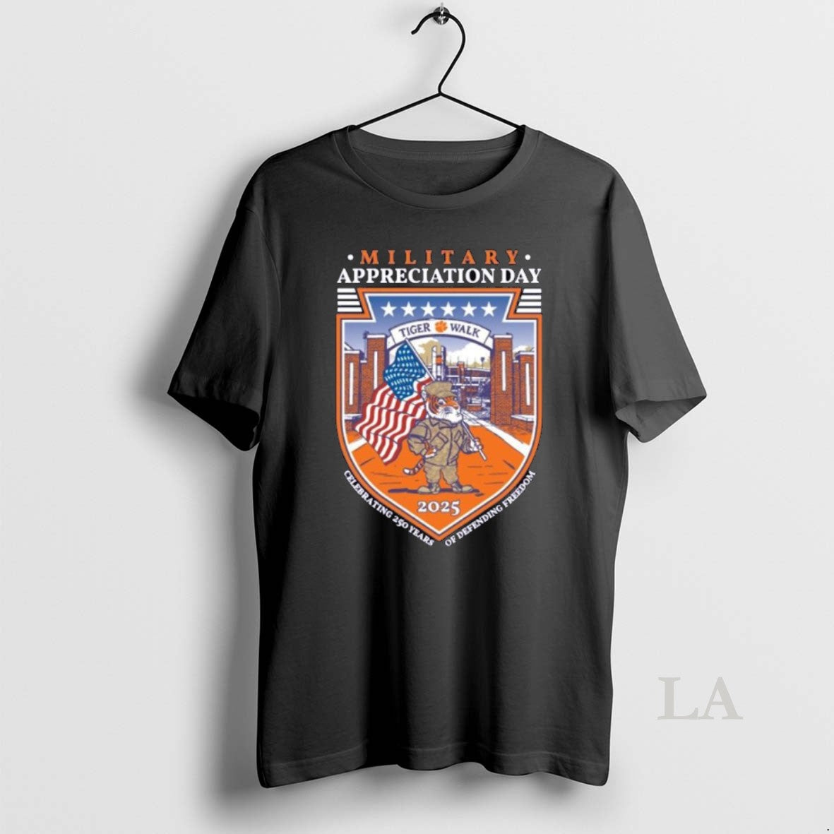 Original Clemson Tigers Military Appreciation Day Tiger Walk 2025 Long Sleve T-Shirts, Hoodie, Sweatshirt | InkNestWear.com
