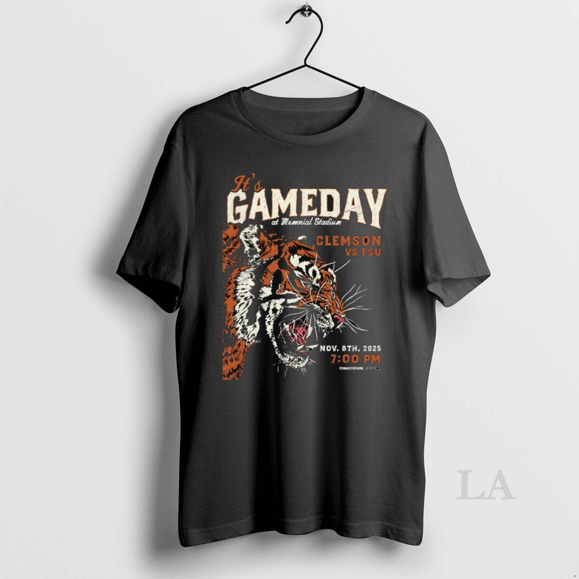 Original Clemson Tigers Vs Florida State Seminoles Its Gameday At Memorial Stadium November 8 2025 T-Shirts, Hoodie,...