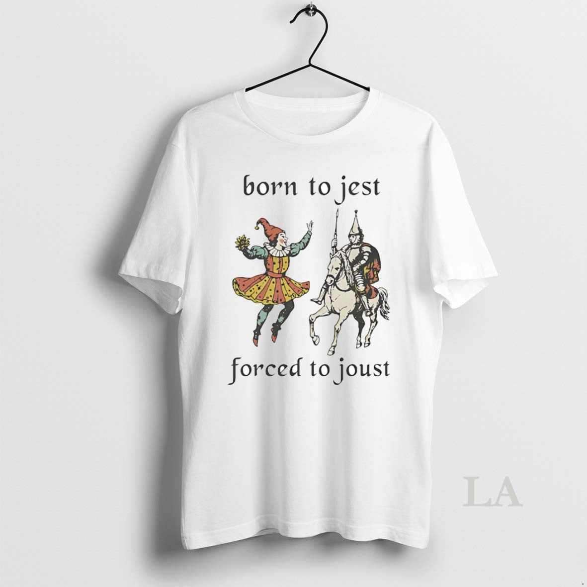Original Clown Born To Jest Knight Forced To Joust T-Shirts, Hoodie, Sweatshirt | InkNestWear.com