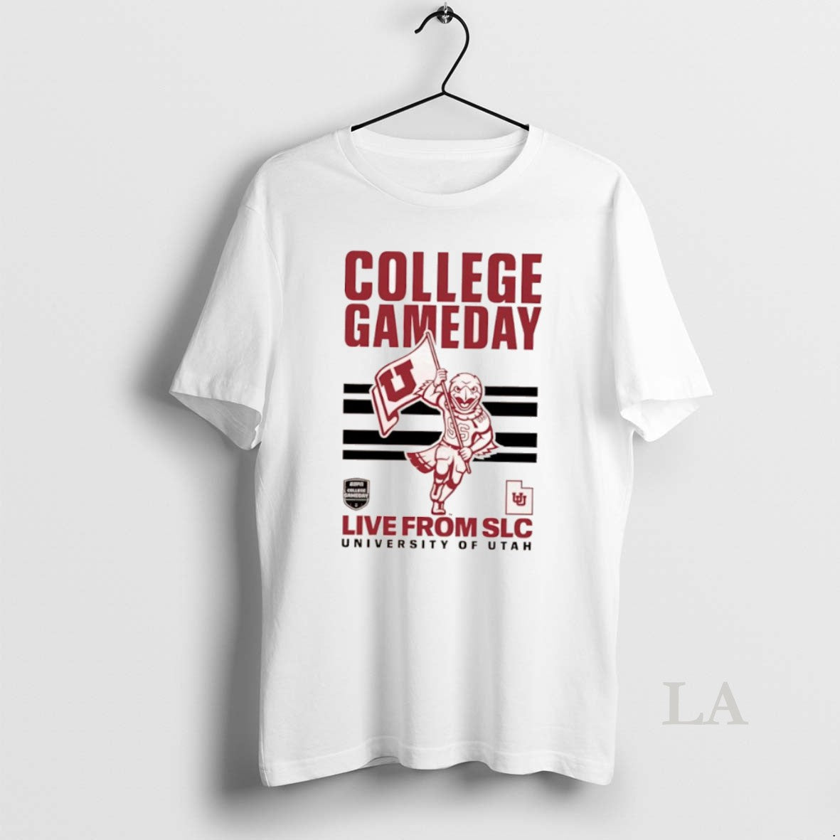 Original College Gameday Live From Salt Lake City University Of Utah Utes Mascot T-Shirts, Hoodie, Sweatshirt