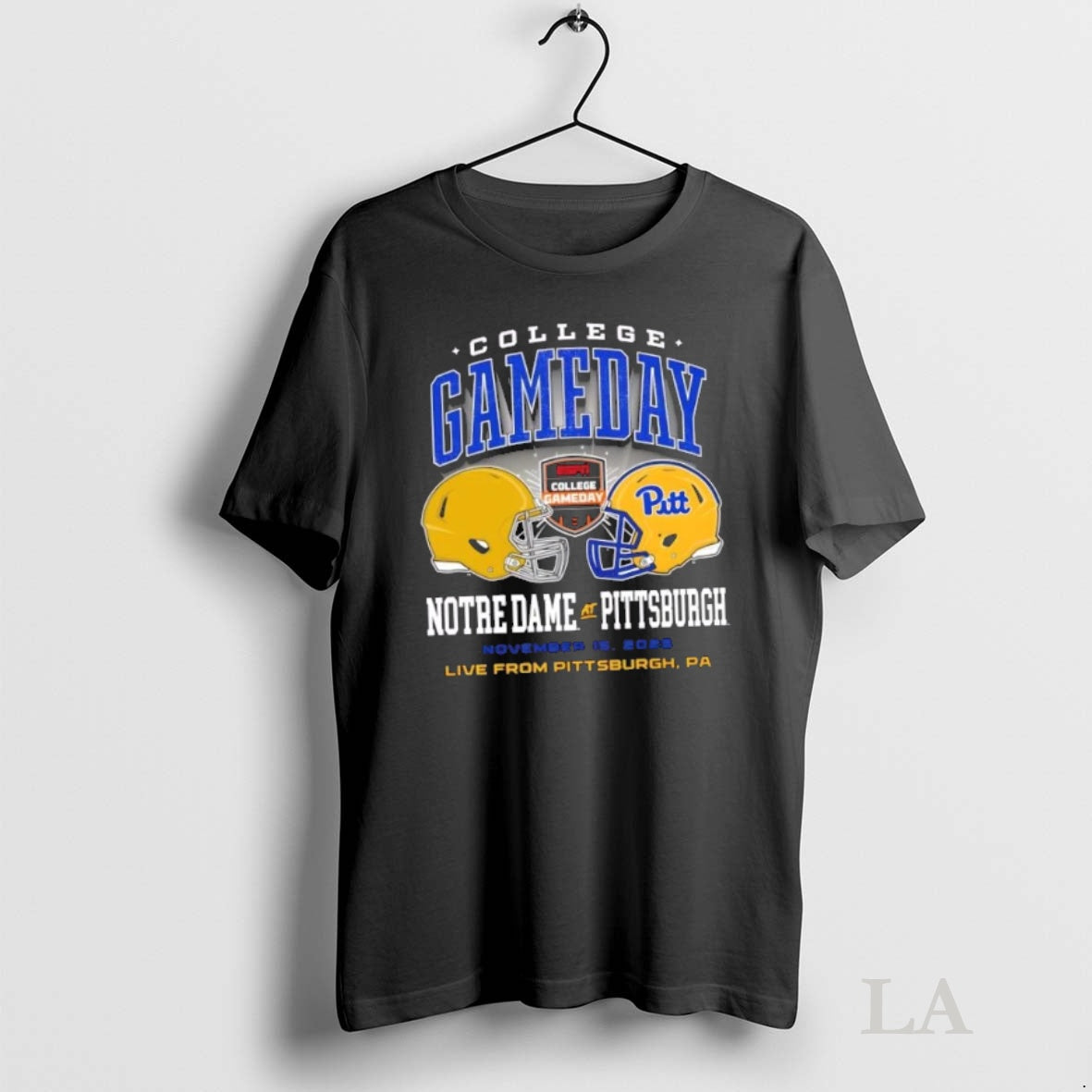Original College Gameday Notre Dame Vs Pitt November 15 2025 Live From Pittsburgh Pa T-Shirts, Hoodie, Sweatshirt
