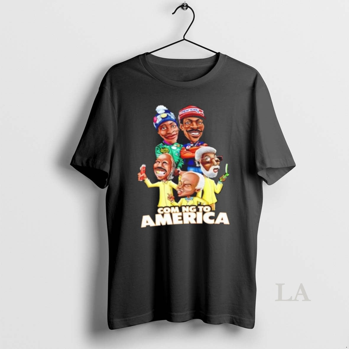 Original Coming To America 1988 Caricature Vintage T-Shirts, Hoodie, Sweatshirt | InkNestWear.com