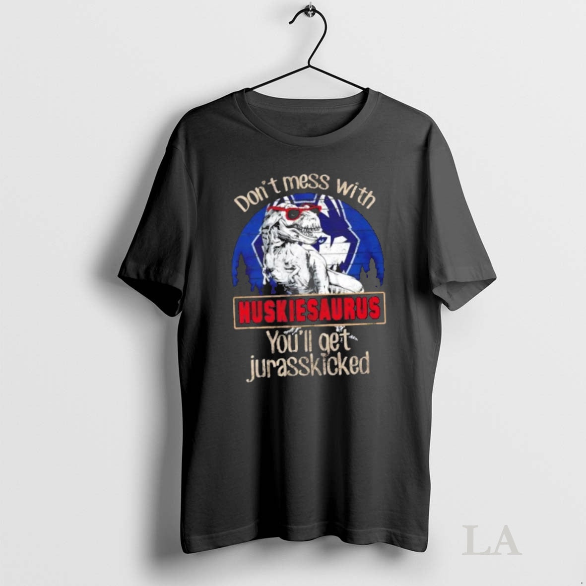 Original Connecticut Huskies Dont Mess With Huskiesaurus Youll Get Jurasskicked T-Shirts, Hoodie, Sweatshirt