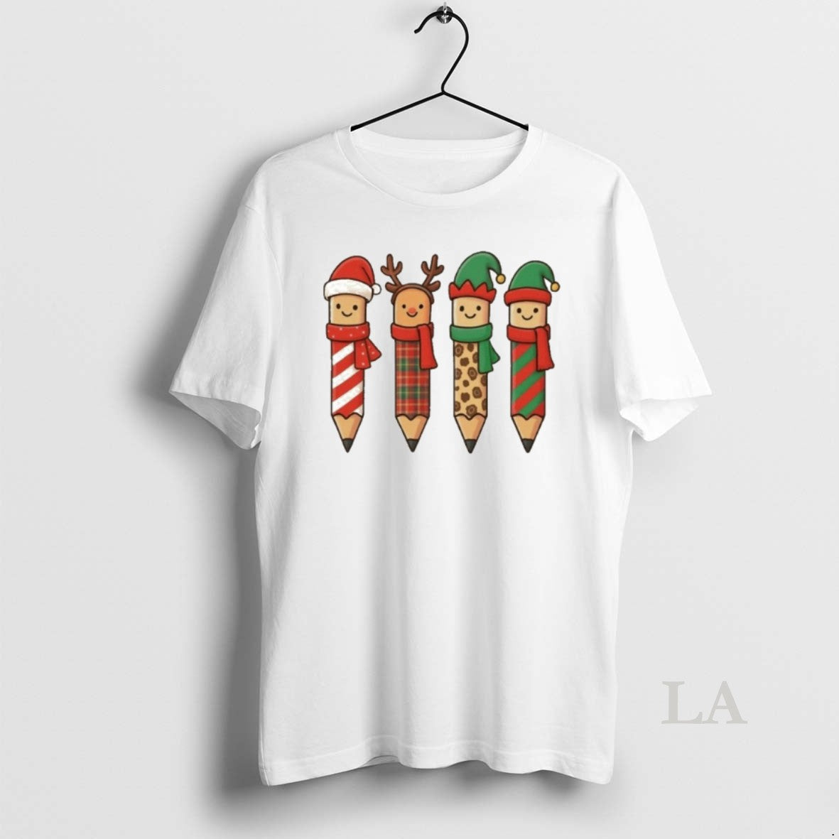 Original Coquette Teacher Students Christmas Pencils Festive T-Shirts, Hoodie, Sweatshirt | InkNestWear.com