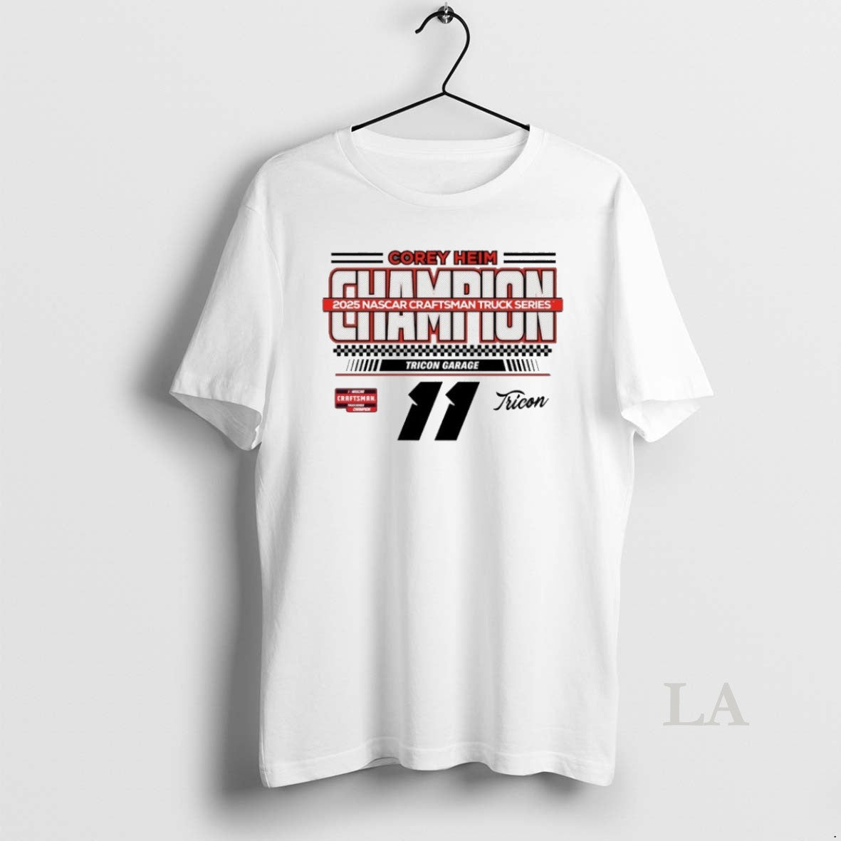 Original Corey Heim Checkered Flag Sports 2025 Nascar Craftsman Truck Series Champion Signature T-Shirts, Hoodie, Sweatshirt
