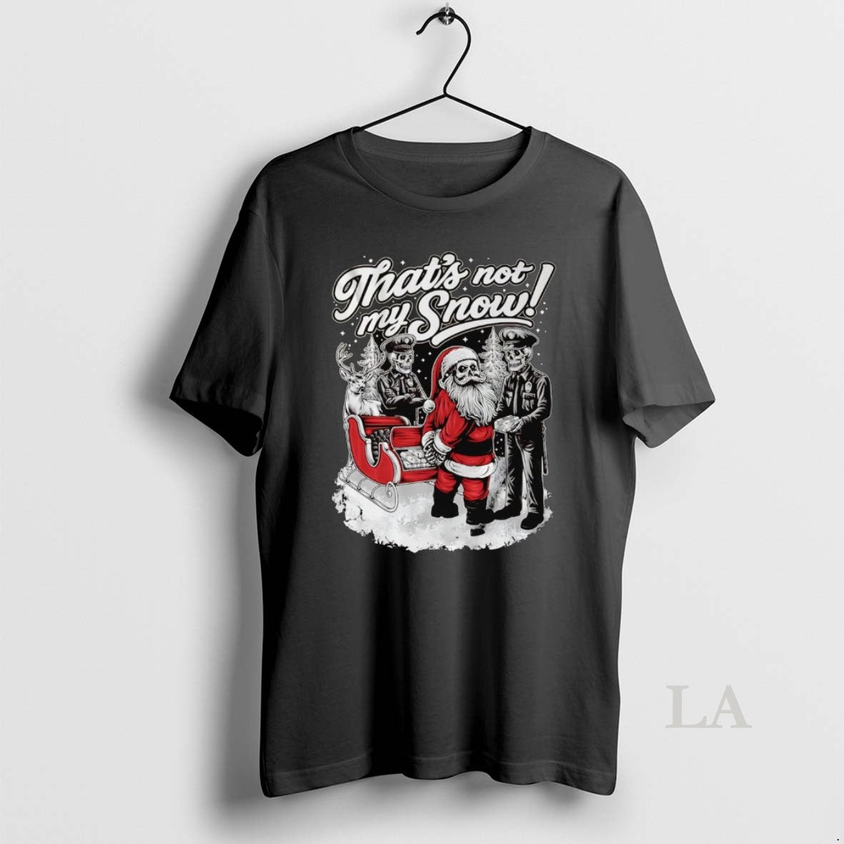Original Corps Arrested Santa Thats Not My Snow Chistmas T-Shirts, Hoodie, Sweatshirt | InkNestWear.com