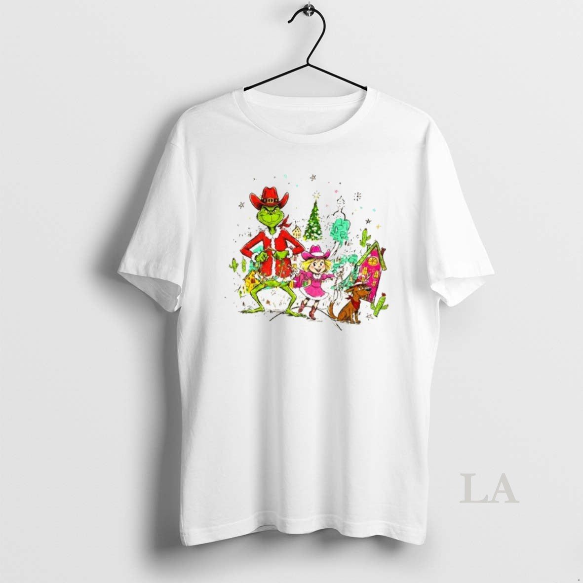 Original Cowgirl Cindy Lou And Max Western Grinch Christmas T-Shirts, Hoodie, Sweatshirt | InkNestWear.com