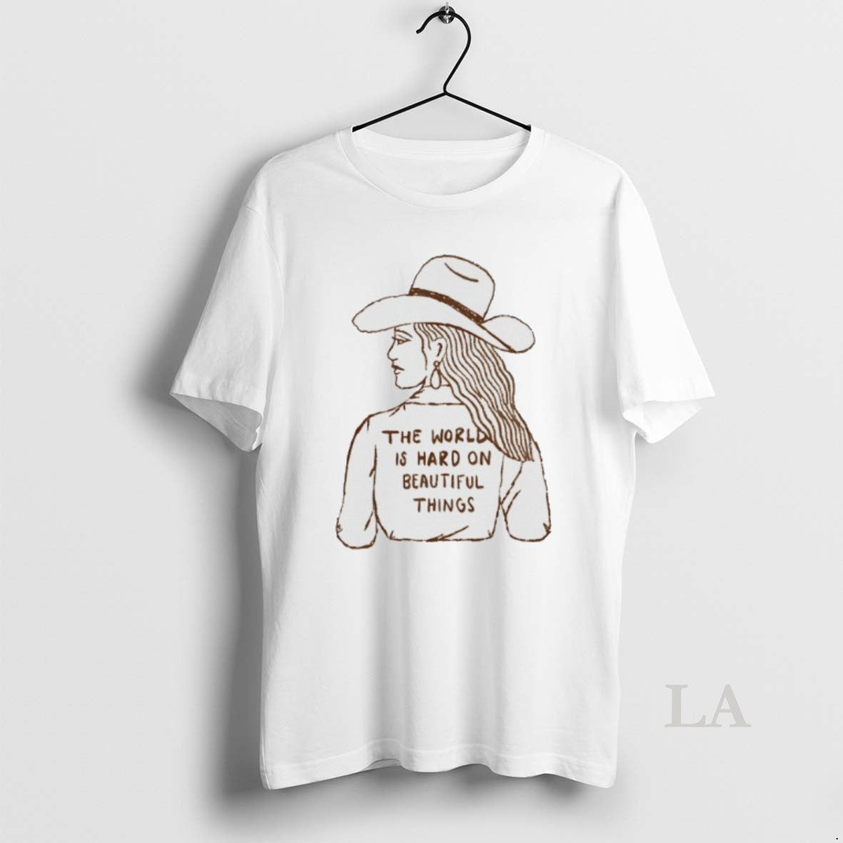 Original Cowgirl The World Is Hard On Beautiful Things T-Shirts, Hoodie, Sweatshirt | InkNestWear.com