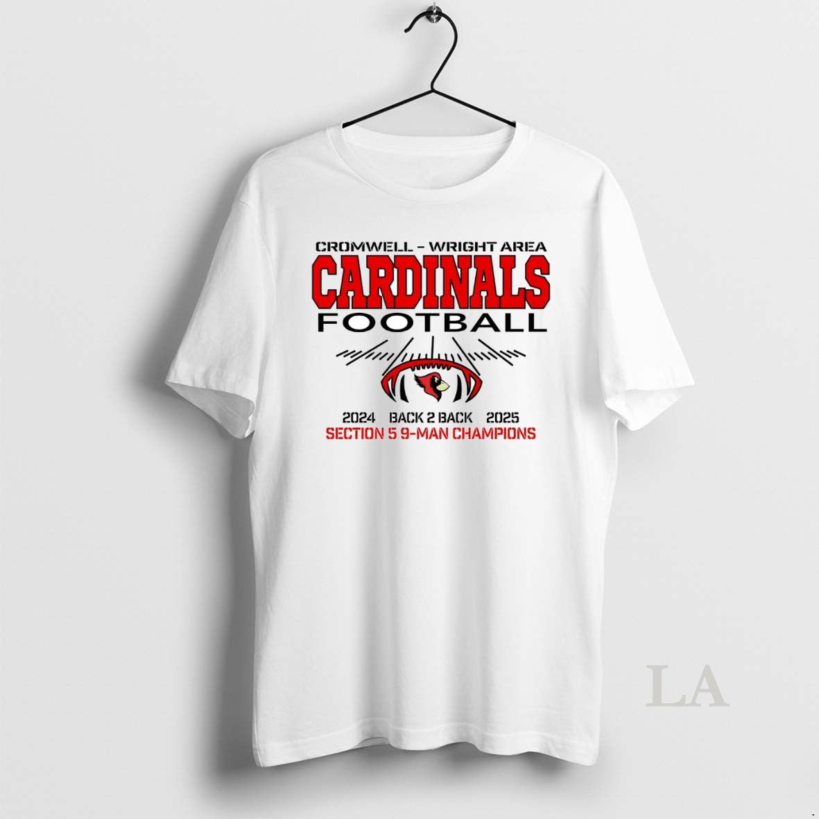 Original Cromwell Wright Area Cardinals Football 9 Man Champions 2025 T-Shirts, Hoodie, Sweatshirt | InkNestWear.com