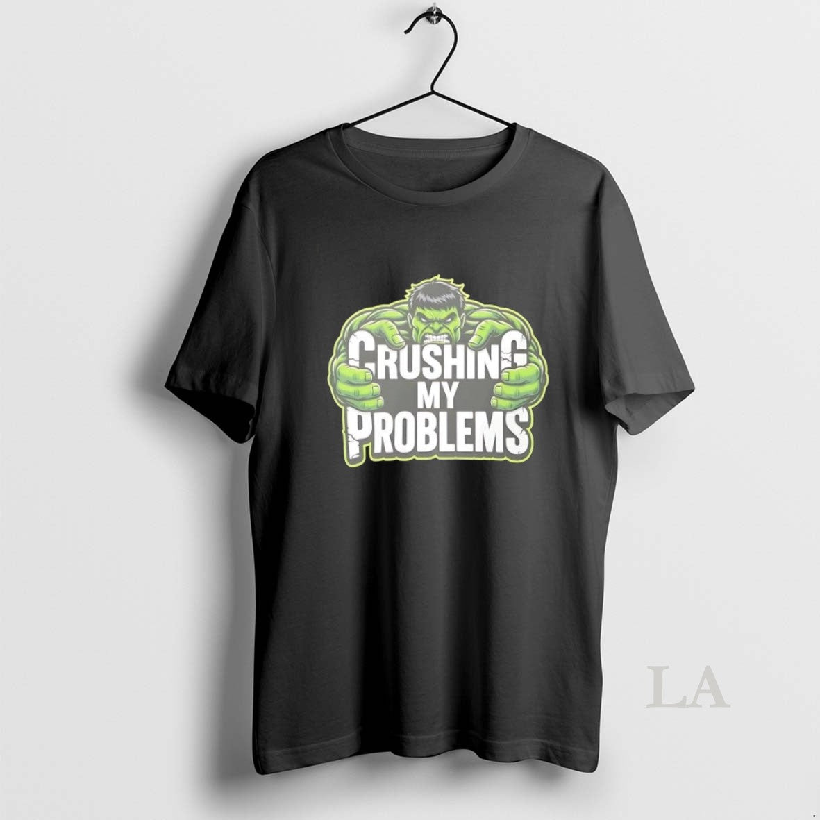 Original Crushing My Problems Motivational Gym