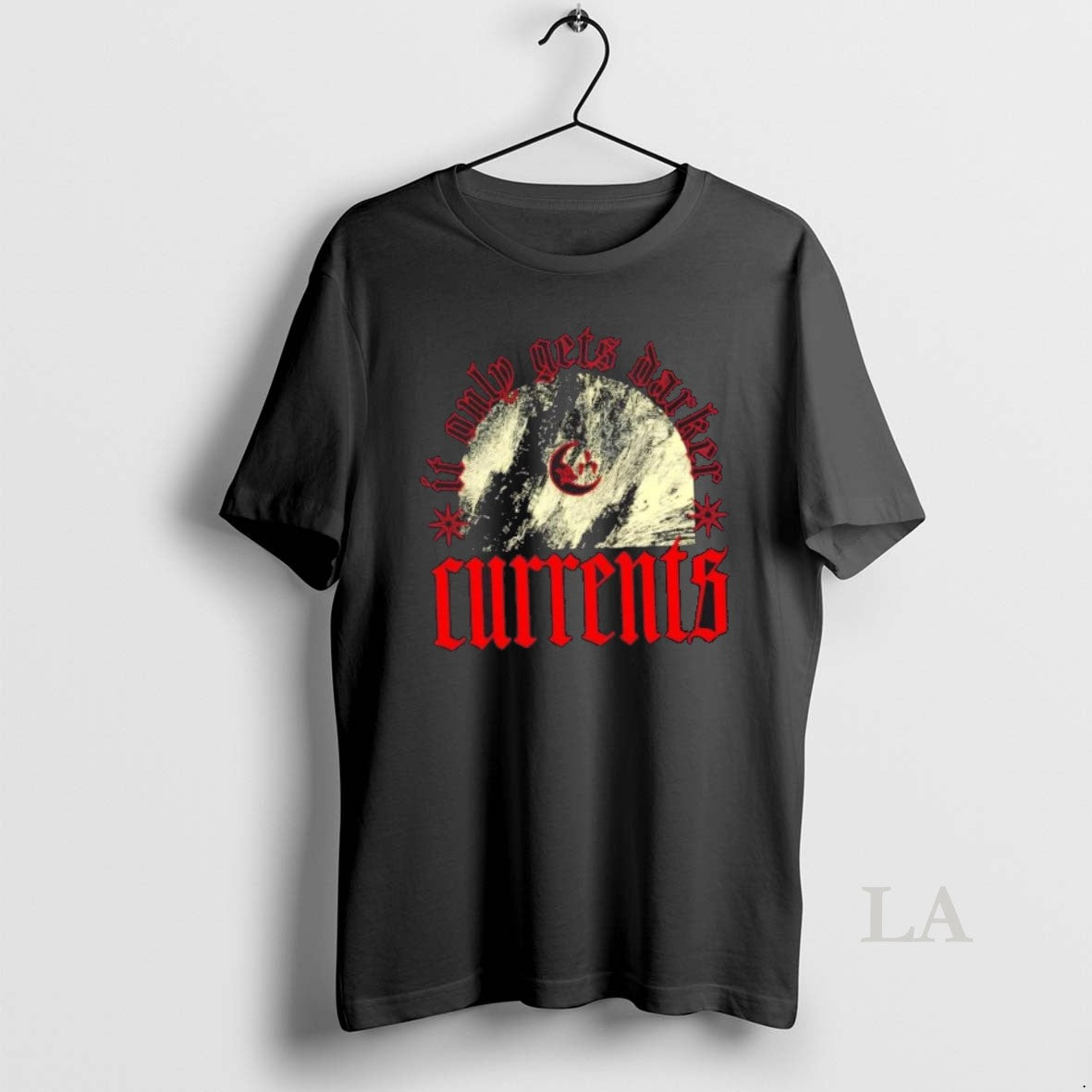 Original Currents It Only Gets Darker Vintage T-Shirts, Hoodie, Sweatshirt | InkNestWear.com