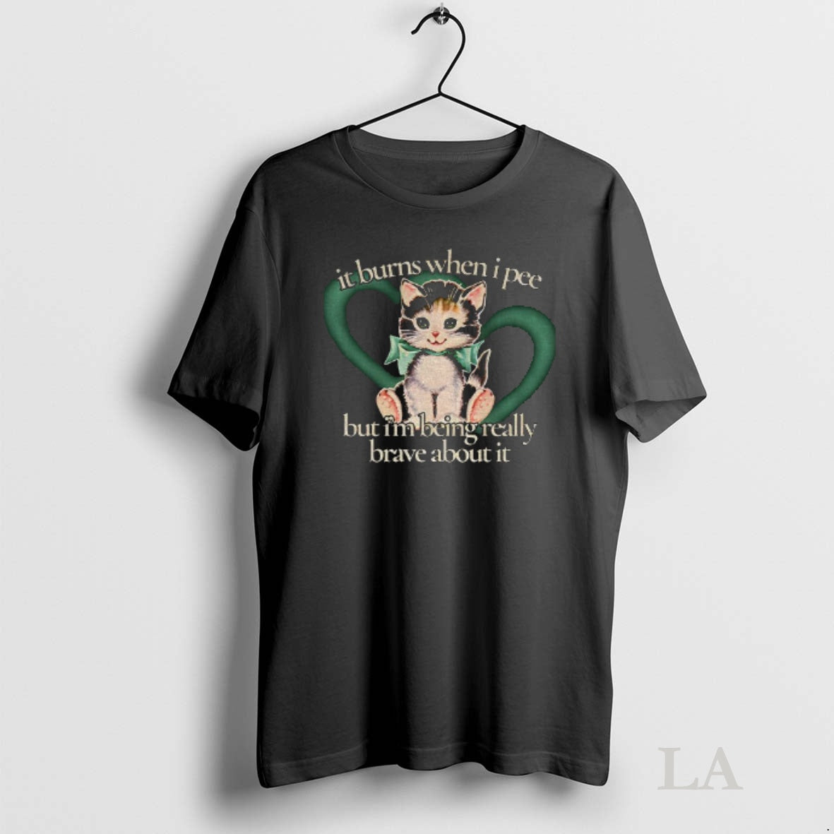 Original Cute Cat It Burns When I Pie Im Being Really Brave About It T-Shirts, Hoodie, Sweatshirt | InkNestWear.com