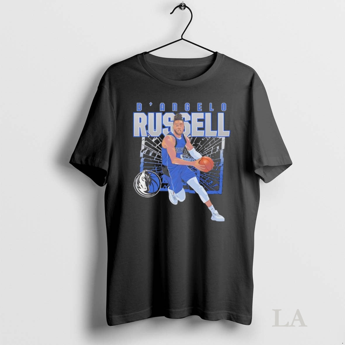 Original Dangelo Russell Dallas Mavericks Basketball Player Shattered T-Shirts, Hoodie, Sweatshirt | InkNestWear.com