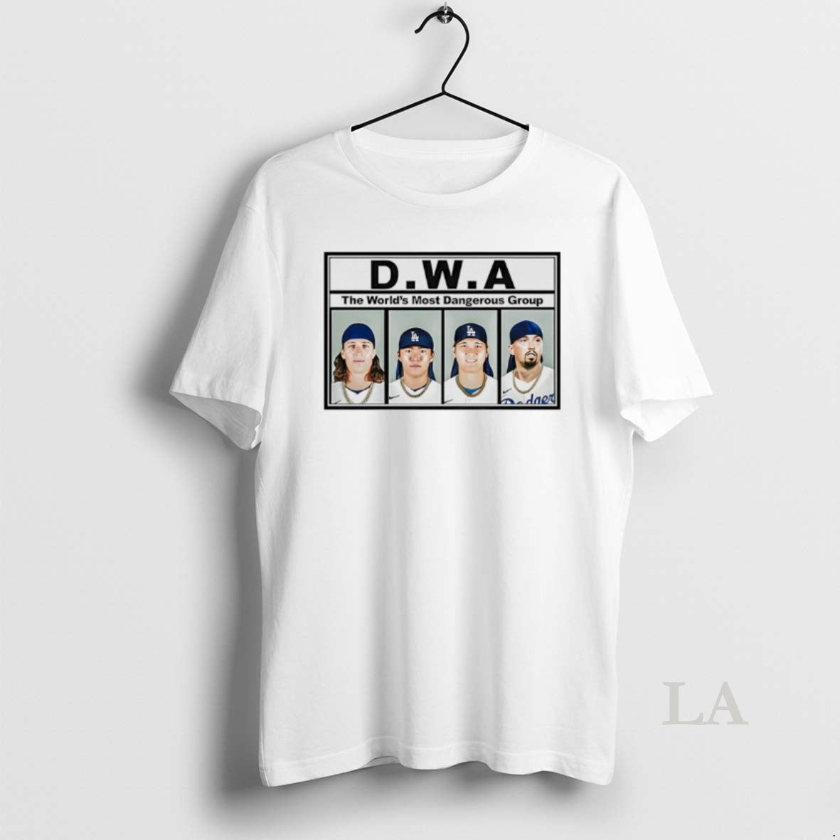 Original Dwa The Worlds Most Dangerous Group Los Angeles Dodgers T-Shirts, Hoodie, Sweatshirt | InkNestWear.com