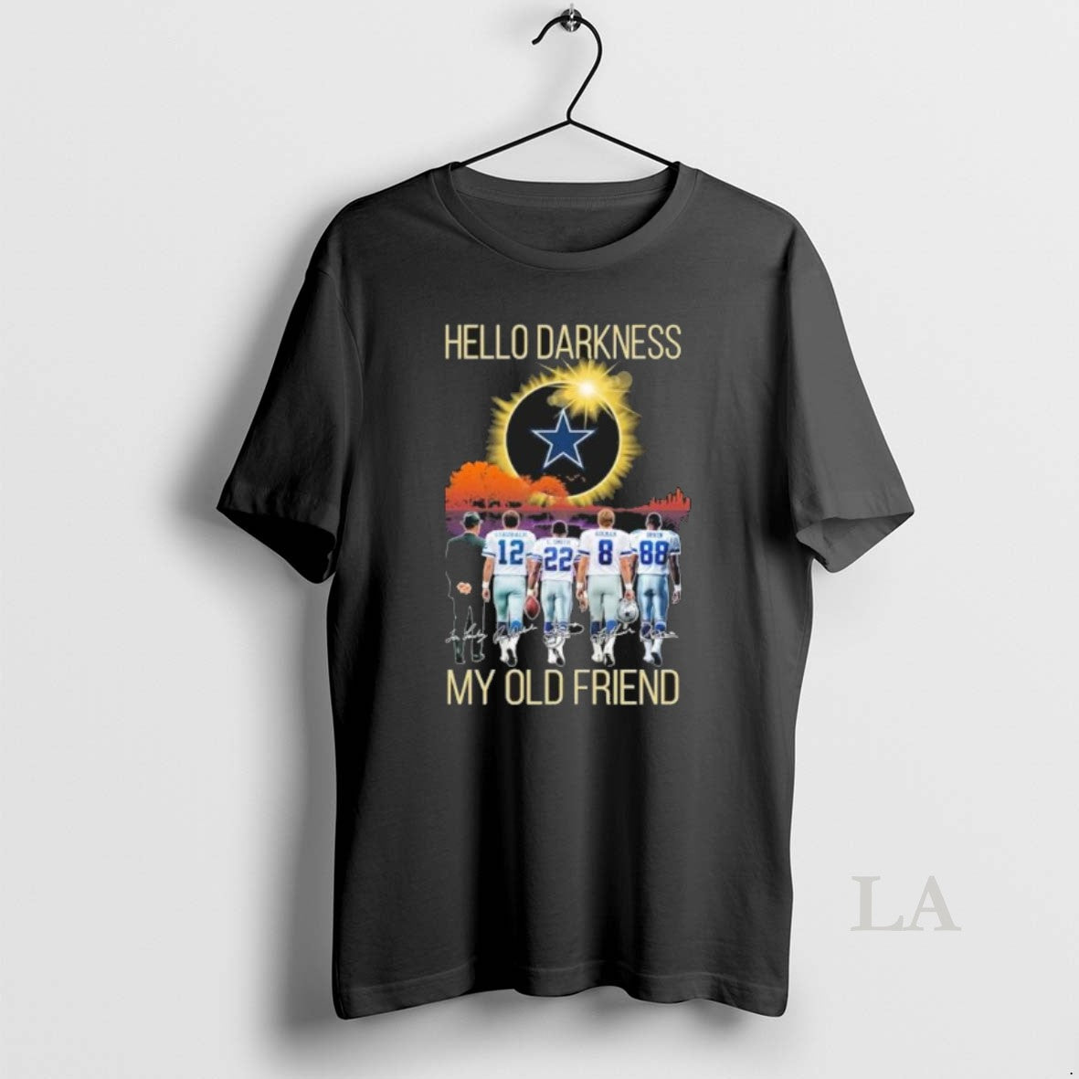 Original Dallas Cowboys Hello Darkness My Old Friend T-Shirts, Hoodie, Sweatshirt | InkNestWear.com