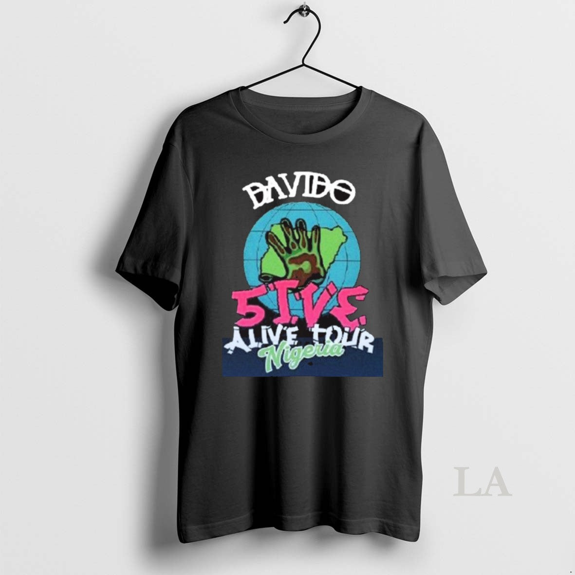 Original Davido 5ive Alive Tour Nigeria 2025 T-Shirts, Hoodie, Sweatshirt | InkNestWear.com