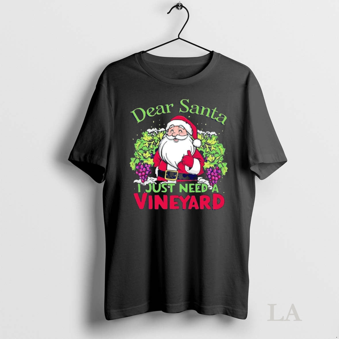 Original Dear Santa I Just Need A Vineyard Christmas T-Shirts, Hoodie, Sweatshirt | InkNestWear.com