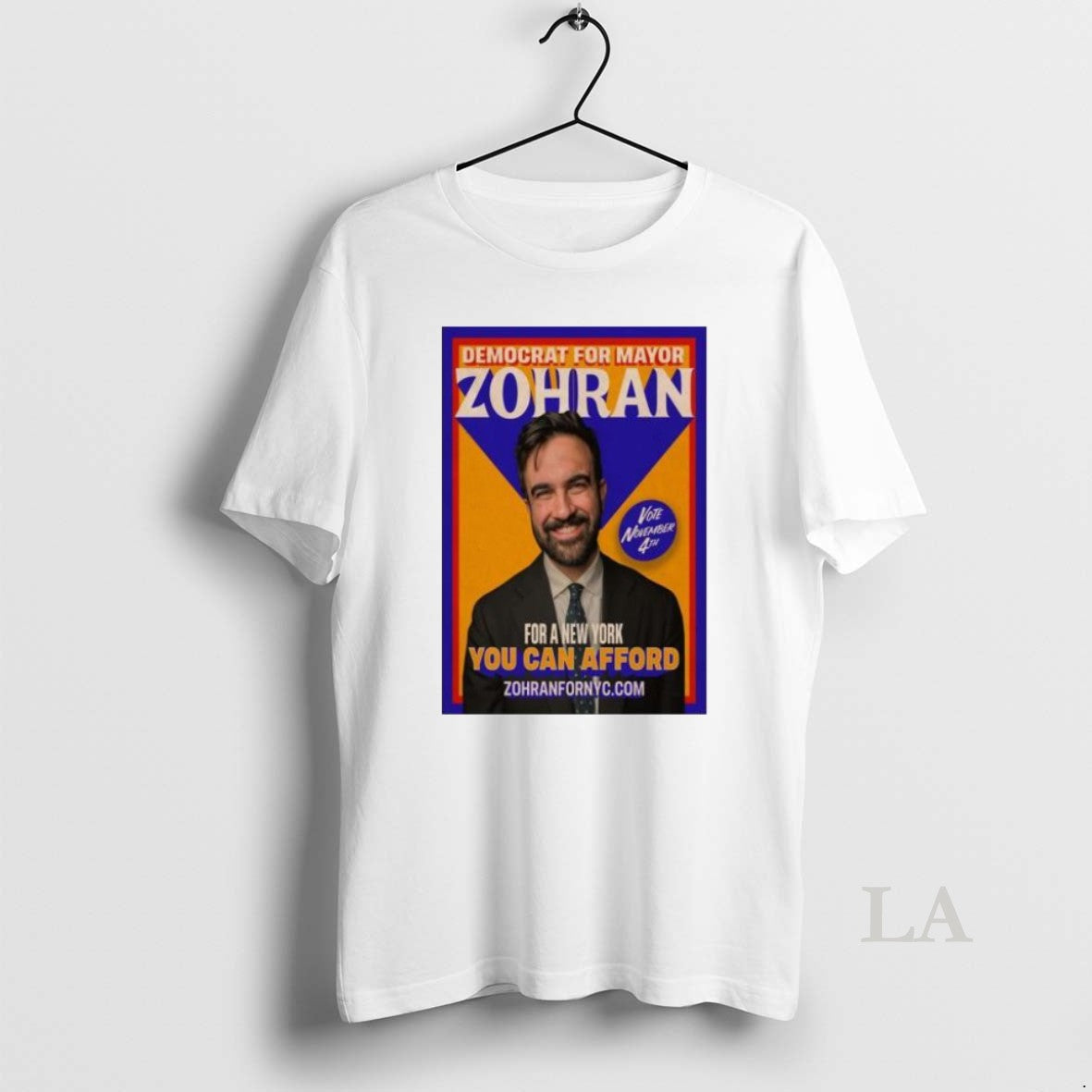 Original Democrat For Mayor Zohran Mamdani For A New York You Can Afford T-Shirts, Hoodie, Sweatshirt | InkNestWear.com