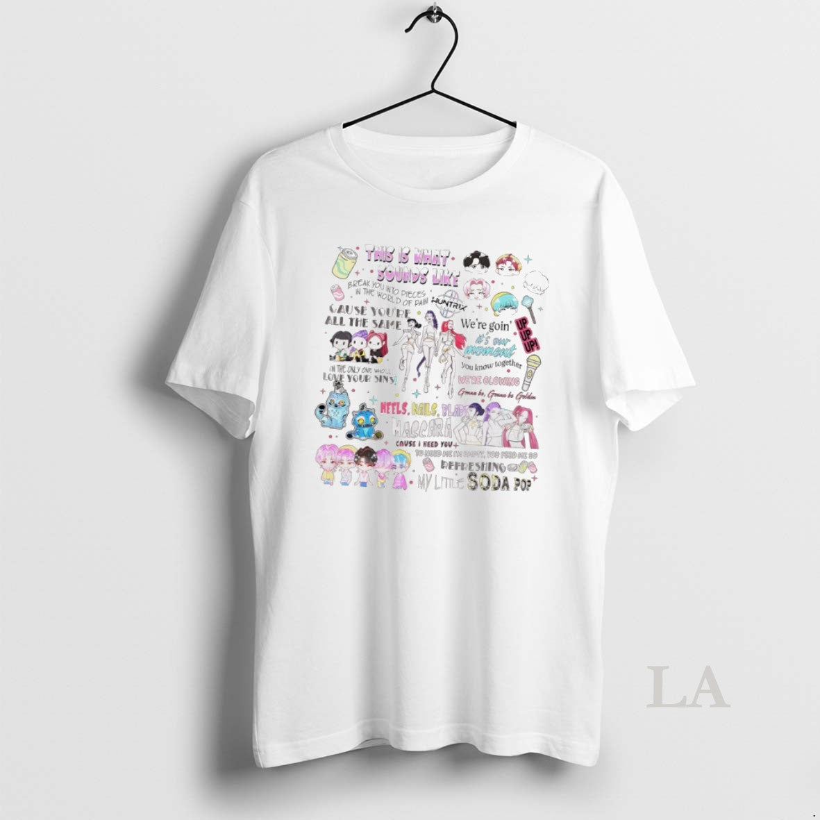 Original Demon Hunter Anime Chibi This Is What Sounds Like T-Shirts, Hoodie, Sweatshirt | InkNestWear.com