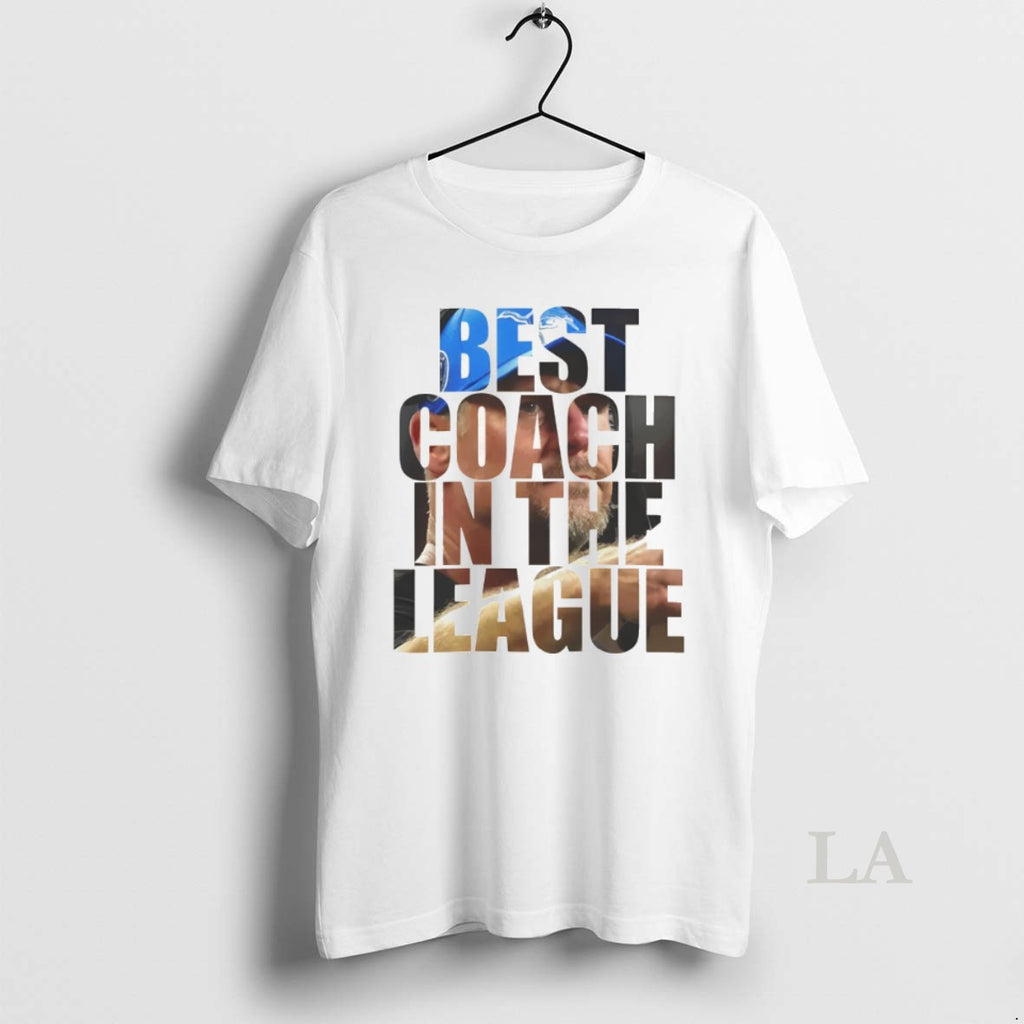 Original Detroit Lions Coach Dan Campbell Best Coach In The League T-Shirts, Hoodie, Sweatshirt | InkNestWear.com