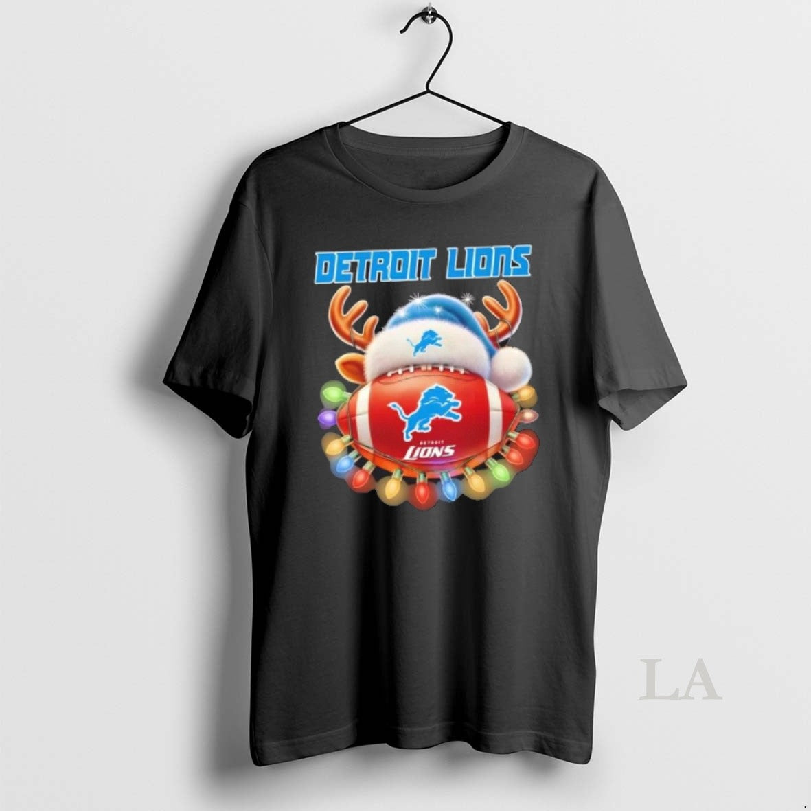Original Detroit Lions Football Santa Hat Christmas T-Shirts, Hoodie, Sweatshirt | InkNestWear.com
